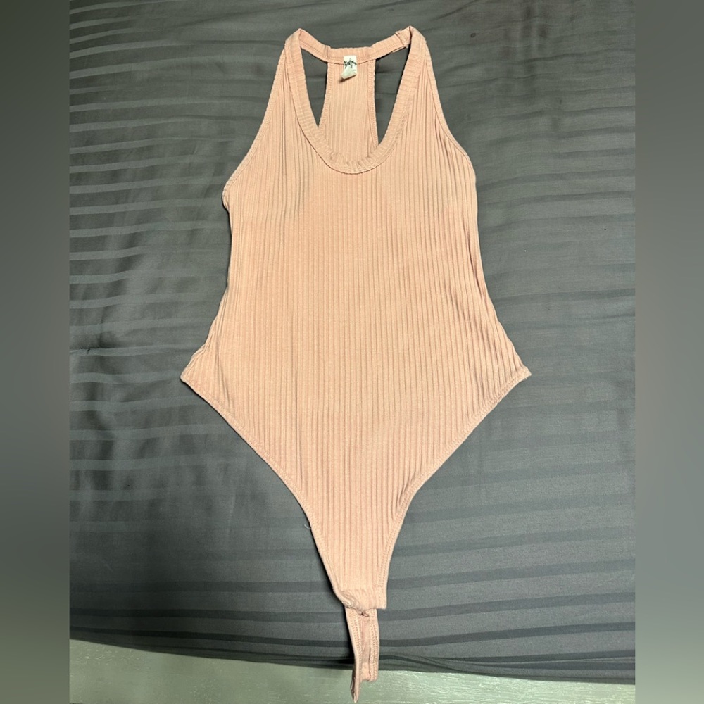 NEVER WORN WITHOUT TAGE FREE PEOPLE RACERBACK TANK BODYSUIT XSMALL